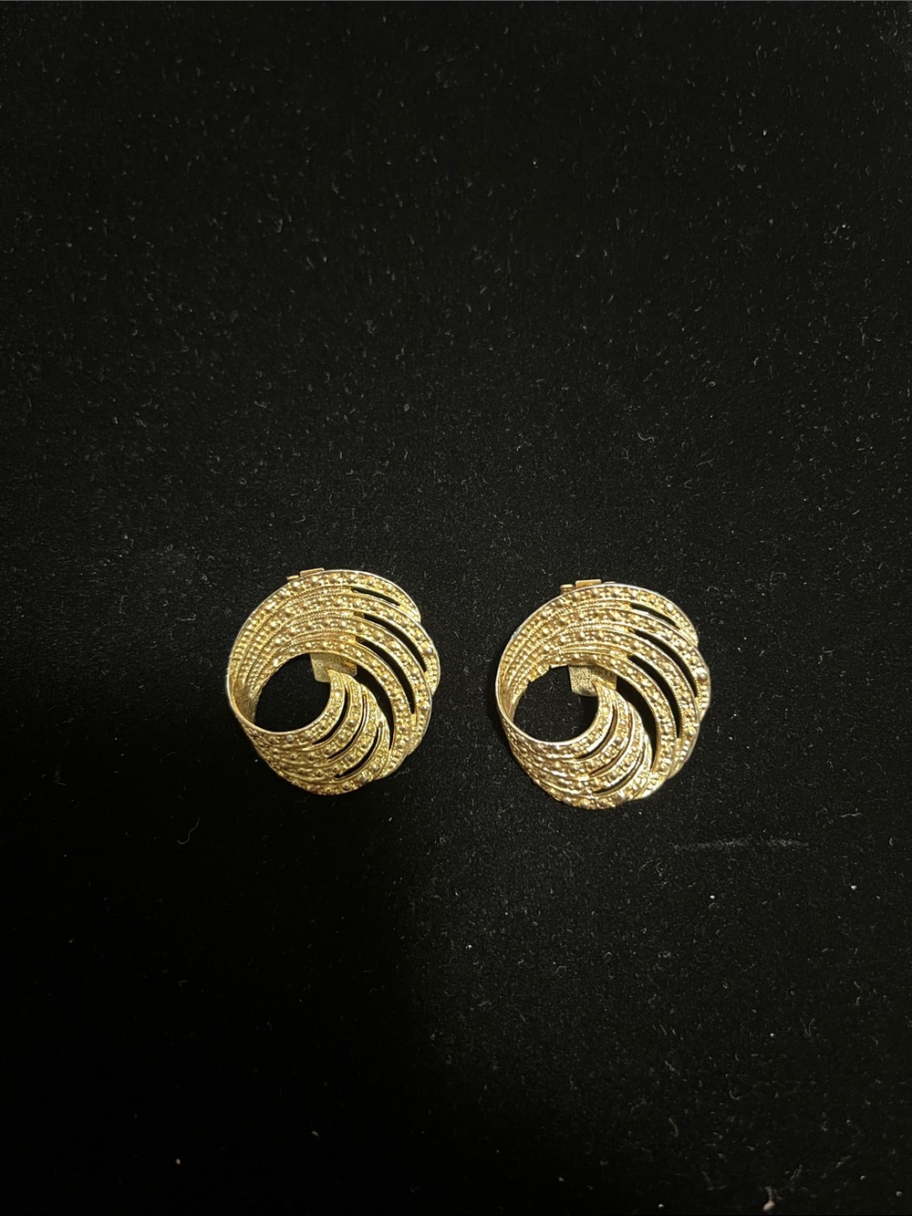 Goldtone Shoe Clips